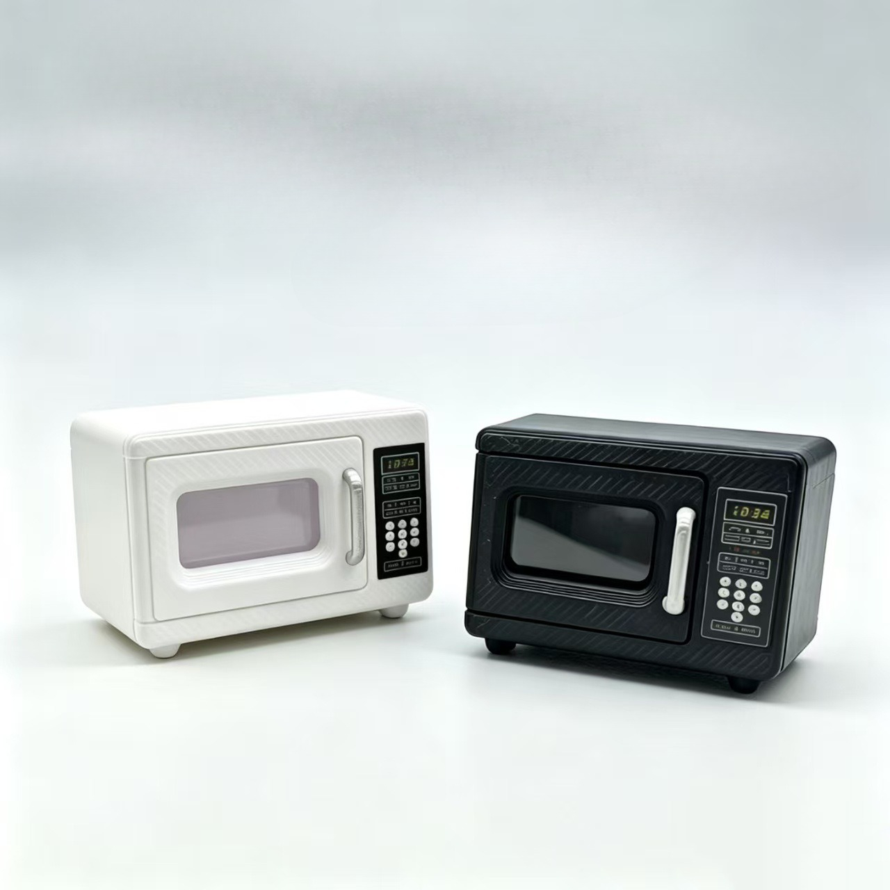 Kitchen Appliances List - 1:12 ミニ電子レンジドールハウスキッチン電子レンジモデルミニチュア家電シミュレーションシーン装飾人形アクセサリースケール