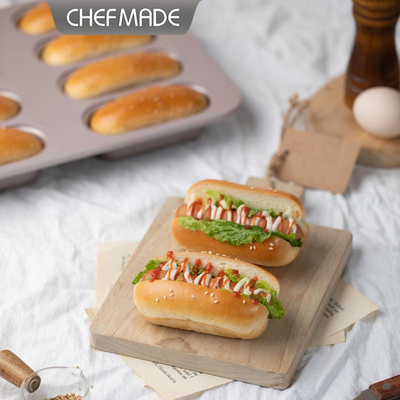 CHEFMADE 8カップオーバルロングホットドッグパン型ノ - Kitchen Appliances For Baking のレビューと価格