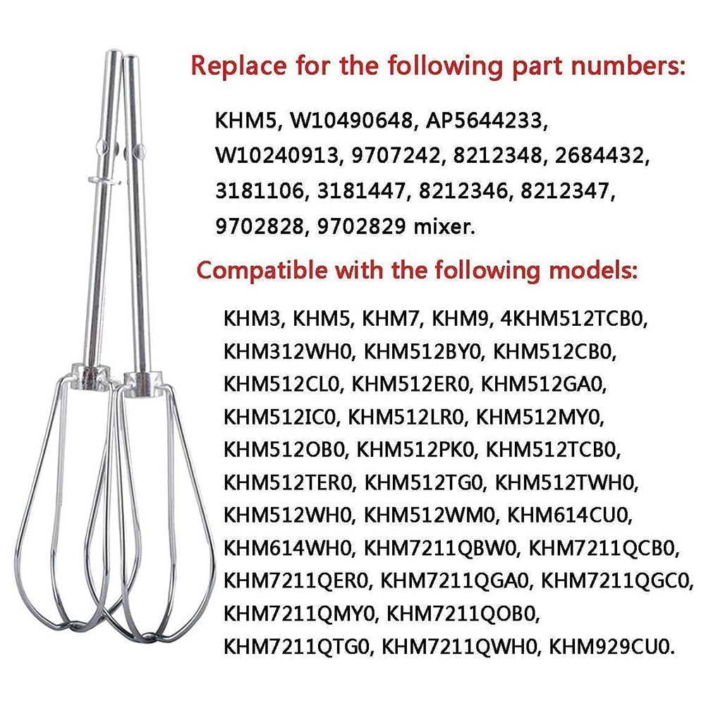 [B25B！】W10490648 & KHMPW キッチンエ - Kitchenaid Mixer Hand Mixer のレビューと価格