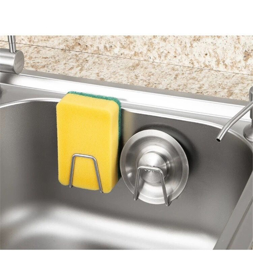 キッチン用接着剤ウォールハンガー,強力なフック,シンクスポン - Kitchen Appliances Holder のレビューと価格