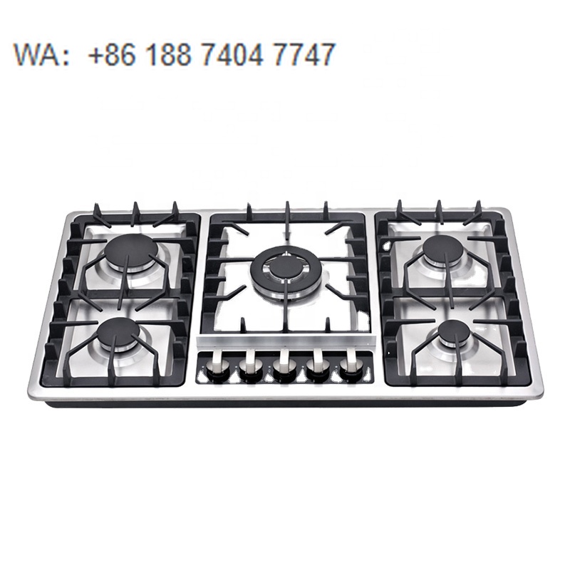 省エネビルトインコンロ 5口 ステンレス製一体型調理器具 モ - Kitchen Appliances Integrated のレビューと価格