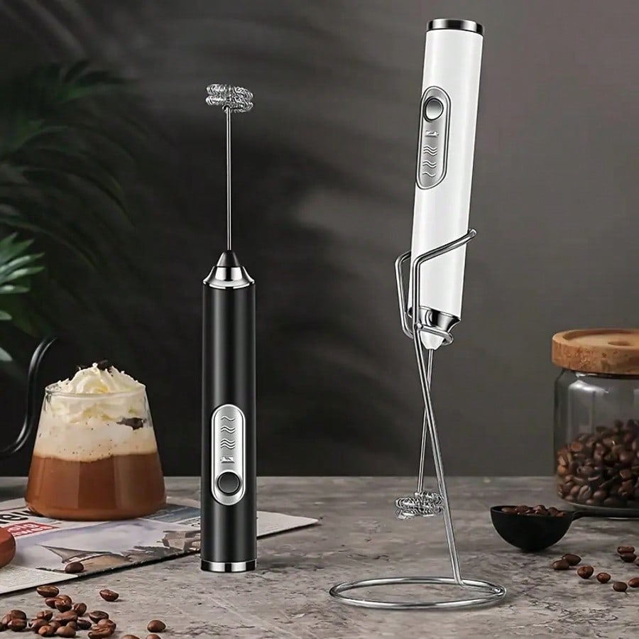 1パック入りハンドヘルド電動ミキサー、卵ビーター、ミルク泡立 - Kitchen Appliances Integrated のレビューと価格