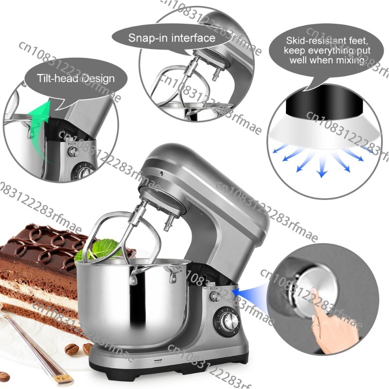 11L 大容量食品ミキサーケーキパン生地ミキサープラネタリー - Hand Mixer Electric のレビューと価格