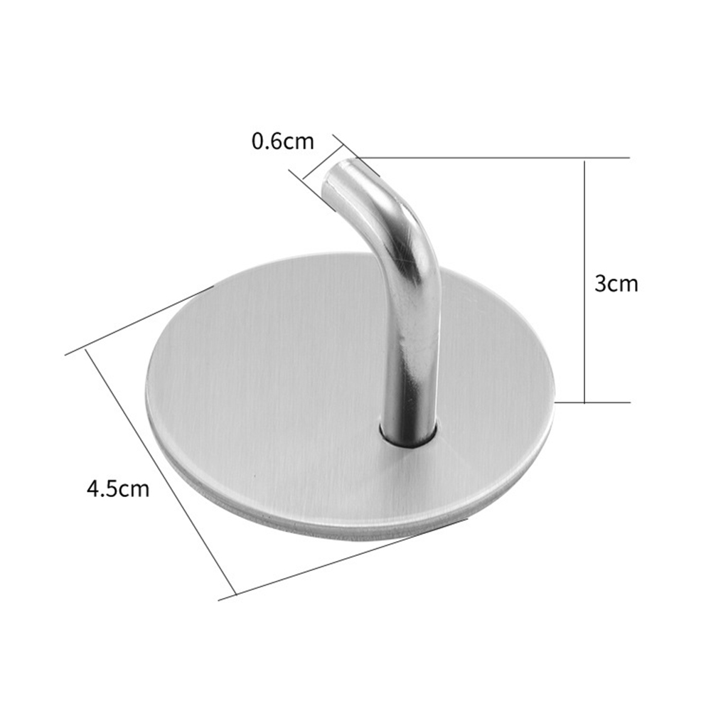 ステンレス製ウォールフック,2個,粘着性,キーホルダー,ラッ - Kitchen Appliances Holder のレビューと価格