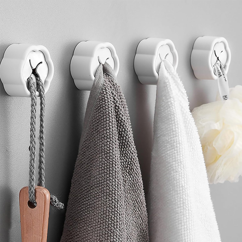 6個入り 粘着式タオルホルダー ノードリル壁掛けフック キッ - Kitchen Appliances Holder のレビューと価格