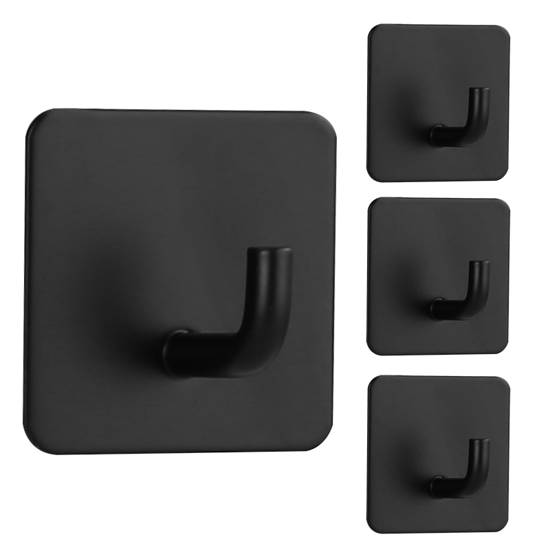 2-4 個の自己粘着式壁フックタオルホルダードア布コートハン - Kitchen Appliances Holder のレビューと価格