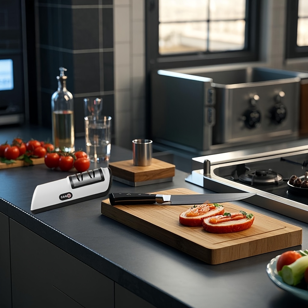 家電キッチン電気ナイフシャープナー多機能自動プロ電気ナイフシ - Kitchen Appliances List のレビューと価格