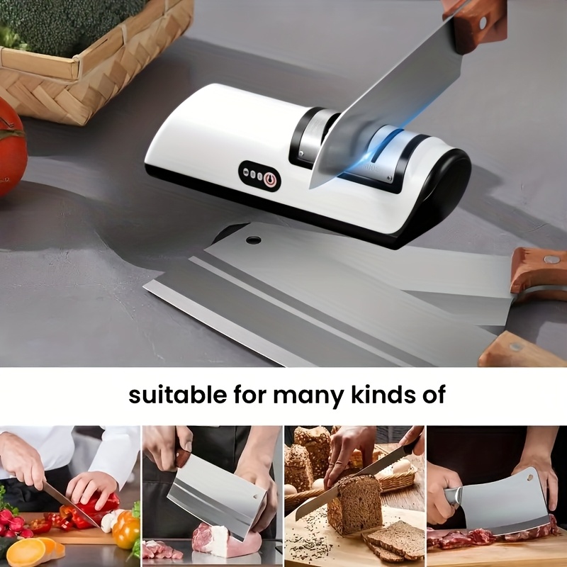 家電キッチン電気ナイフシャープナー多機能自動プロ電気ナイフシ - Kitchen Appliances List のレビューと価格